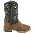 thumbnail image 2 of Twister Western Boots Boys Ben TPR Outsole Navy Brown 443001202, 2 of 3