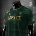 thumbnail image 6 of 2026 New Mexico Soccer Jersey Mens Mexico National Team Graphic Style, Mexican Jersey Soccer T-Shirt, Crew Neck Short Sleeve Sport Tee for Travel and Everyday Wearing for Adult, 6 of 9