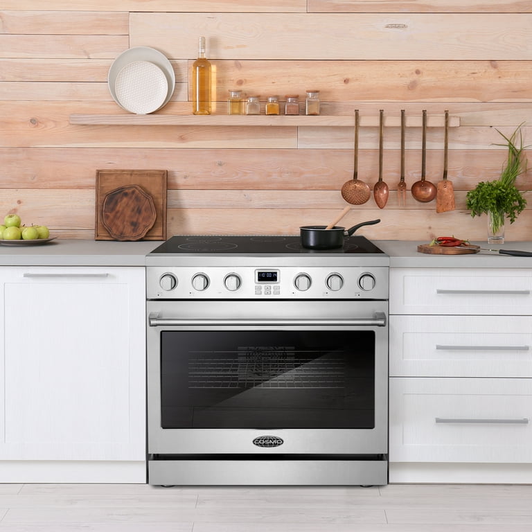 Commercial Style 36 in. 6.0 cu. ft. Electric Range with 5