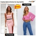 thumbnail image 2 of SUOSDEY Belts for Women 2pack Women Leather Belts for Jeans with gift box, 2 of 6