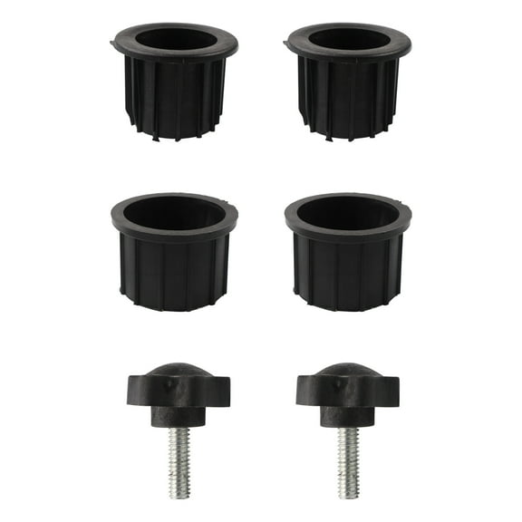 1.5" 1.9" Umbrella Base Hole Ring Plug Cover Cap Patio Umbrella Stand Replacement Repair Parts - 6 Pieces/pack