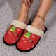 thumbnail image 3 of Pantufla Zapatillas Mujer Hombre Invierno Papá Noel (38-39 Talla 36-37 Pies) Rojo Ndcxsfigh Tenis De Mujer Tenis De Hombre, 3 of 7