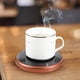 thumbnail image 5 of Calentador de tazas de café cerámica a temperatura constante a 55°C • Base de calentamiento automático de 18W • Calentador de tazas de sobremesa 12x12cm • Cable de 1,5M • Eficiente energéticamente, 5 of 6