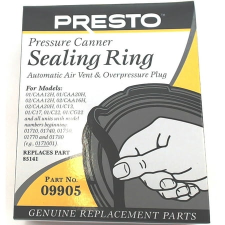 

09905 Pressure Cooker Sealing Ring Gasket Fits Presto 01/CAA12H Models