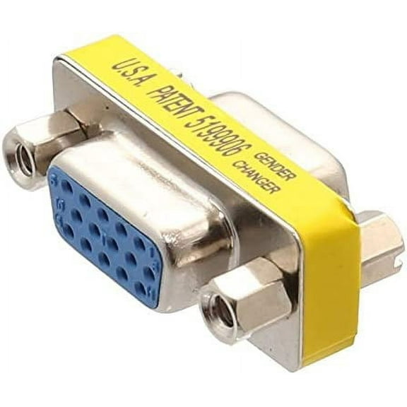 Connectland VGA HD15 Female to Female Gender Changer Adapter (CL-ADA32012)