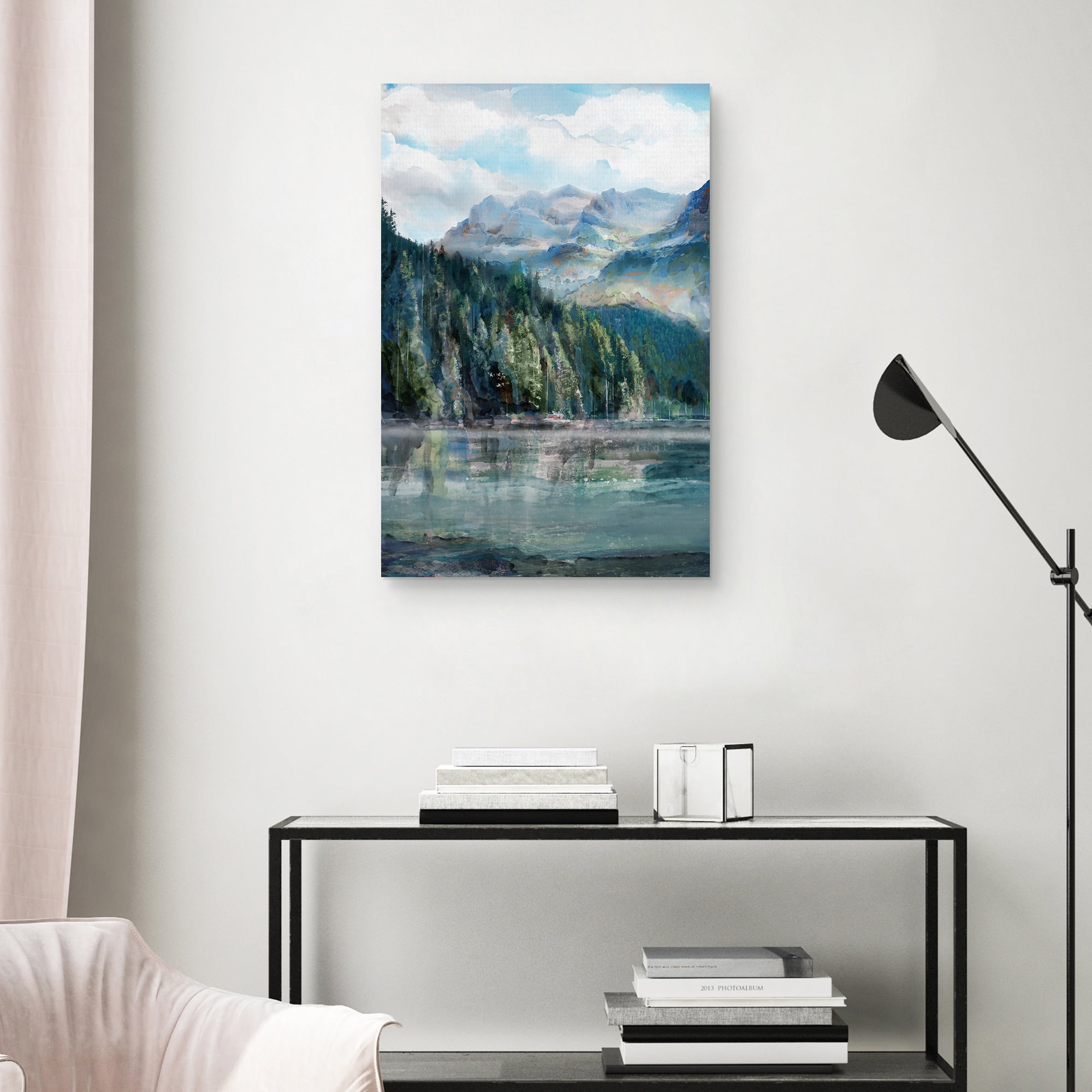 Mountain Lake II by Studio Arts Canvas Art Print