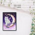 thumbnail image 4 of Cuadros Decorativos 5D bricolaje forma especial diamante pintura gato Cruz puntada mosaico artesanía Kits Decoración DQrwqpou Nuevos Originales, 4 of 8