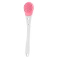 thumbnail image 1 of Vogacara Cepillo eléctrico para ducha IPX7, herramienta de limpieza de cuerpo trasero resistente al agua, 3 engranajes, cepillos de masaje Cuerpo del baño Rosado, 1 of 6