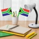 thumbnail image 4 of Pack de 12 Banderas de Mano de Sudáfrica de 30 cm para Fiestas y Eventos, 4 of 6