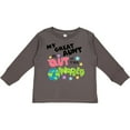 thumbnail image 3 of Inktastic My Great Aunt is Out of This World Boys or Girls Long Sleeve Toddler T-Shirt, 3 of 5