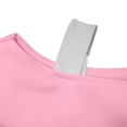 thumbnail image 4 of ShomPort Girls Off Shoulder Sweatshirt Long Sleeve Cute Crop Pullover Drop Shoulder Loose Casual Wear Tops, 4 of 7