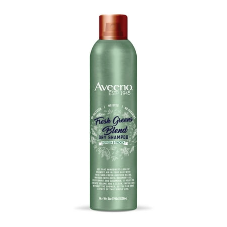 Aveeno Fresh Greens Blend Volumizing Dry Shampoo, 5