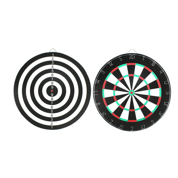 17inch Dart Board Durable Practical Double Sides Meta Mark target Hanging Dart Target