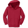 thumbnail image 2 of Port & Company ® Toddler Core Fleece Pullover Hooded Sweatshirt. CAR78TH - Red Size 3T, 2 of 3