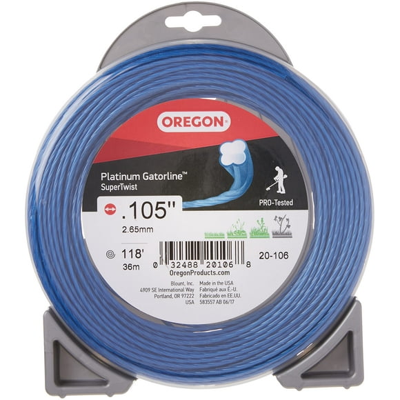 Hilo para Recortadora Oregon Platinum Gatorline .105" 0,23 kg