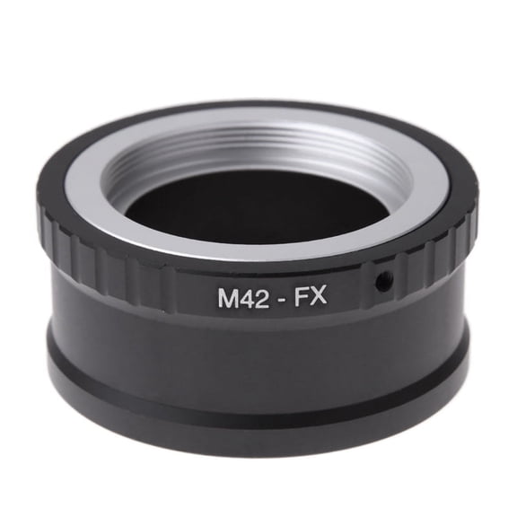 1 x M42-FX M42 Lens to for Fujifilm X Mount-Black