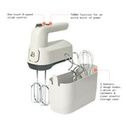 Beautiful 6-Speed Electric Hand Mixer, White Icing by Drew Barrymore