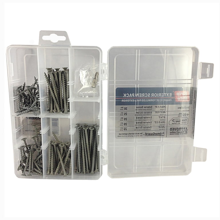 Grip-Rite PrimeGuard Deck Screws, 115 Piece Assorted photo 2