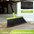 thumbnail image 4 of TidyBliss 2 Packs Outdoor Broom Heavy Duty, 56 inches Tall Angle Brush (Green), 4 of 9