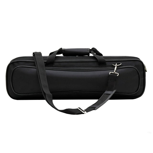 Flute Carrying Bag With Adjustable Shoulder Strap Water Proof Cloth Flute Storage Bags Recorder Flute Bag Flute Storage Pouch Zipper Carrying Bag Storage Bag Soprano Recorde