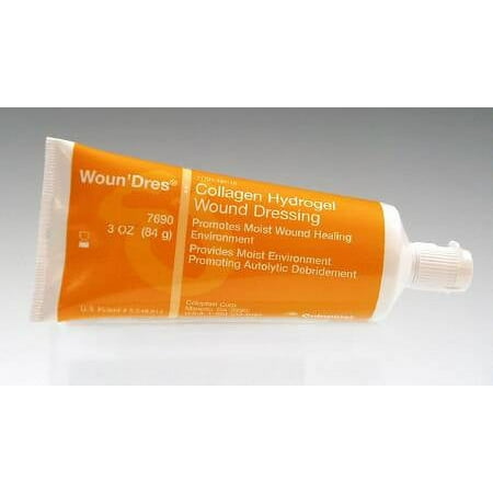 627690 Woun'dres Collagen Hydrogel Drsng,3oz Tube
