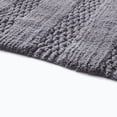 thumbnail image 4 of My Texas House Lancaster Stripe Fringe Cotton Bath Rug , Grey, 20" x 32", 4 of 6