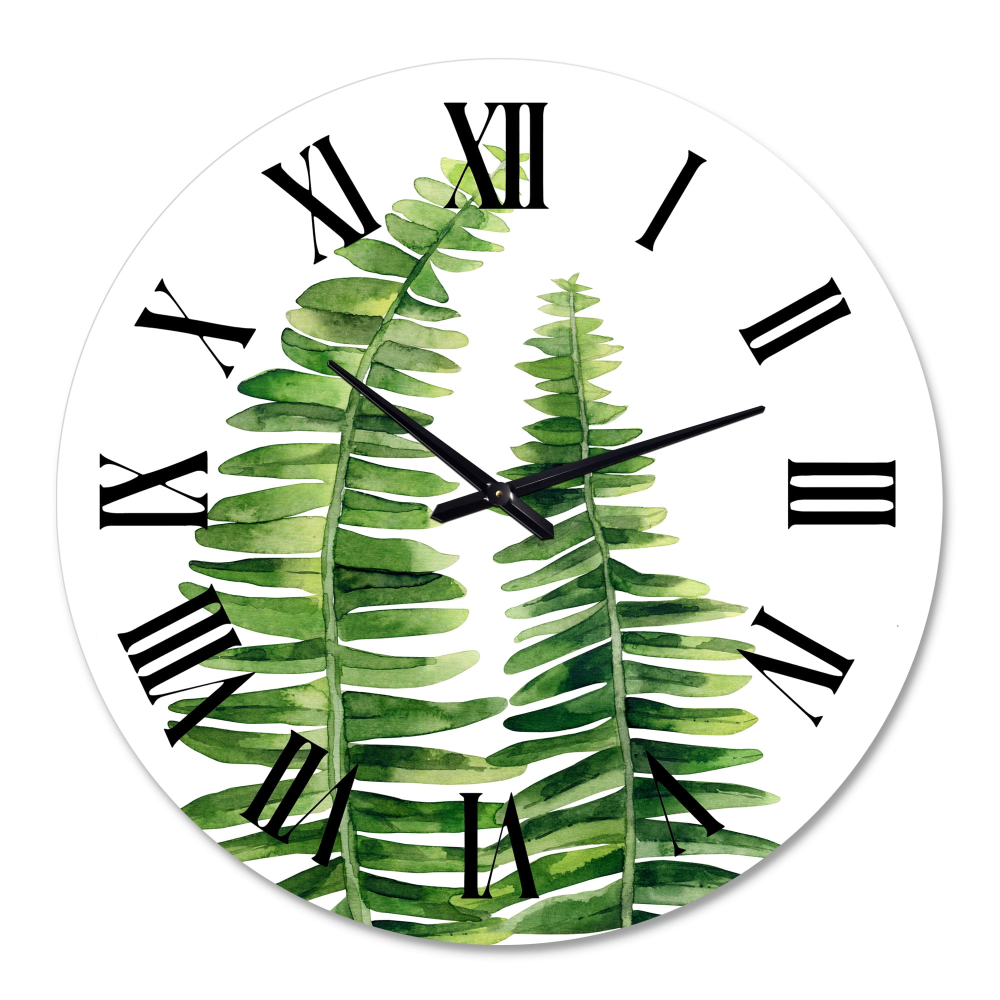 Designart 1 in Farmhouse Wall Clock