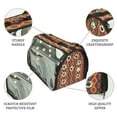 thumbnail image 6 of Small Pet Carrier for Small Dogs and Cats - Waterproof Soft Pet Travel Bag with Meshed Window - TSA Approved Pet Carrier for Cat Travel Bag - 7.9 x 13.8 x 7.9 Inch - Patterned, 6 of 8
