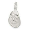 thumbnail image 5 of 925 Sterling Silver Solid Polished Cowboy Hat Charm 19x12mm Wide Pendant Necklace for Women, 5 of 5