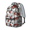 thumbnail image 2 of Competition Ready Backpack for Teens - Waterproof & Lightweight with Sports Team Prints - Breathable Shoulder Straps for School & Training, 2 of 6