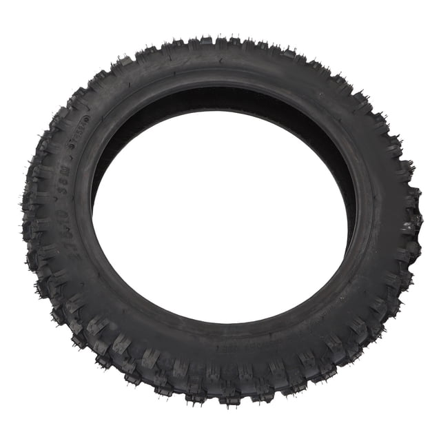 Off Road Tire and Inner Tube Set, 2.75-10in Dirt Bike Tire Heavy Duty Smooth Handling Optimal Performance for Motorbikes with 49 50 70ml Engine