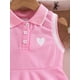 thumbnail image 4 of Vestido VARMILO casual rosa sin mangas con bolso – 6 años, 4 of 6