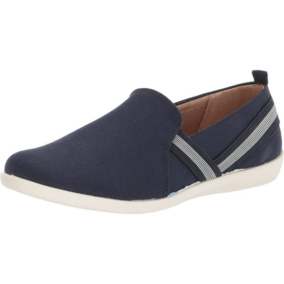 LifeStride Womens Namaste Sneaker 7.5 Lux Navy
