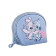 thumbnail image 2 of Disney Women's Blue Stitch and Angel Dome Cosmetic Travel Bag, 2 of 7