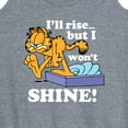 thumbnail image 3 of Garfield - Rise But Won't Shine - Women's Racerback Tank Top, 3 of 5