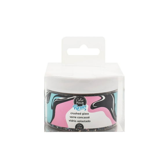 American Crafts Color Pour Resin Mix In Crushed Glass Opal