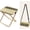 Khaki, variant on Foldable Backpack Stool, 2-in-1 Portable Folding Camping Stool Converts to Satchel, Lightweight Pocket Chair for Fishing Hiking Hunting