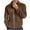AA-Brown, variant on BiZtdJrK Men's Fall Long Sleeve Corduroy Bomber Jacket Casual Solid Full Zip Turndown Collar Hoodless Outwear with Pockets Going Out Outfits, Blue, L