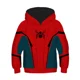 thumbnail image 1 of Spider-Man Gwen Meilen Morales Reiß verschluss Sudaderas con capucha Spinnen versum Regalo 3D Kapuzen Sudaderas con capucha Superhelden Jungen Mädchen Outwear Jacke Hosen, 1 of 5