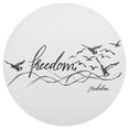 thumbnail image 3 of Ryvnso Free Bird Round Plate Mats Dining Table Placemat Set of 4 for Holiday Decoration, 3 of 7