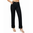 thumbnail image 3 of roswear Women’s Straight Leg Jeans Stretchy, 29.53" Inseam, Size 4-16, 3 of 6