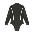 thumbnail image 6 of Alvivi Men's Mesh Long Sleeve V Neck Jumpsuit Leotard Ballroom Samba Latin Dance Costume Black L, 6 of 7