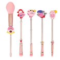 thumbnail image 1 of Game Kirby Makeup Brushes Set Foundation Blending Powder Eyeshadow Contour Concealer Blush Cosmetic Fairy Makeup Brush Tools (Kirby - Pink), 1 of 4