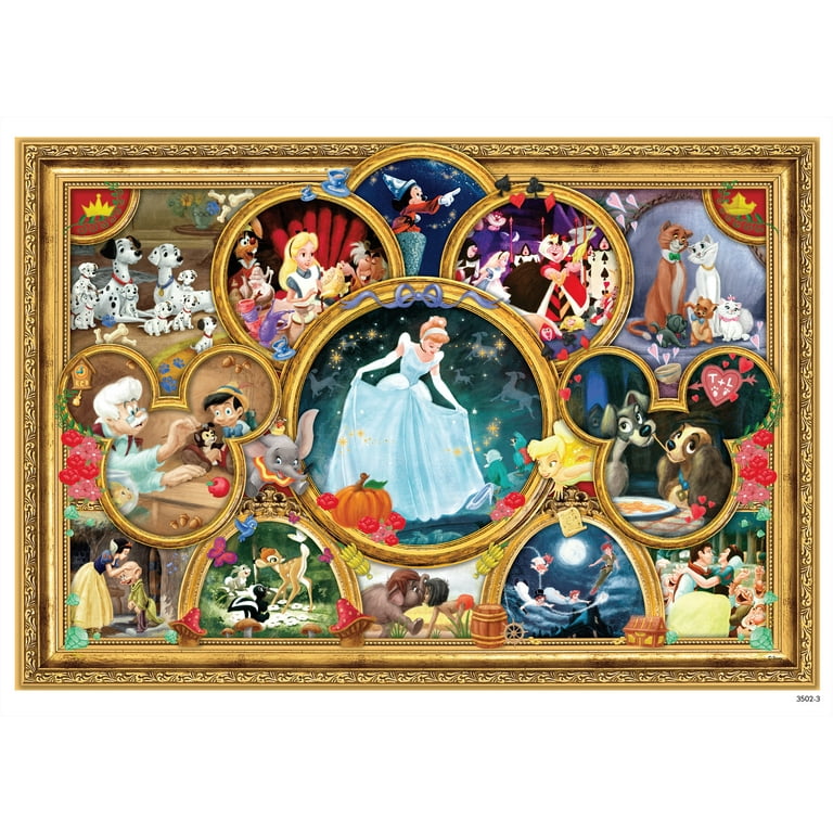 Ceaco 2000-Piece Disney Classics Interlocking Jigsaw Puzzle