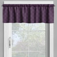 thumbnail image 4 of Ambesonne Eggplant Valance & Curtain, Swirl Leaf Details, 55"x45", Eggplant Purple, 4 of 6