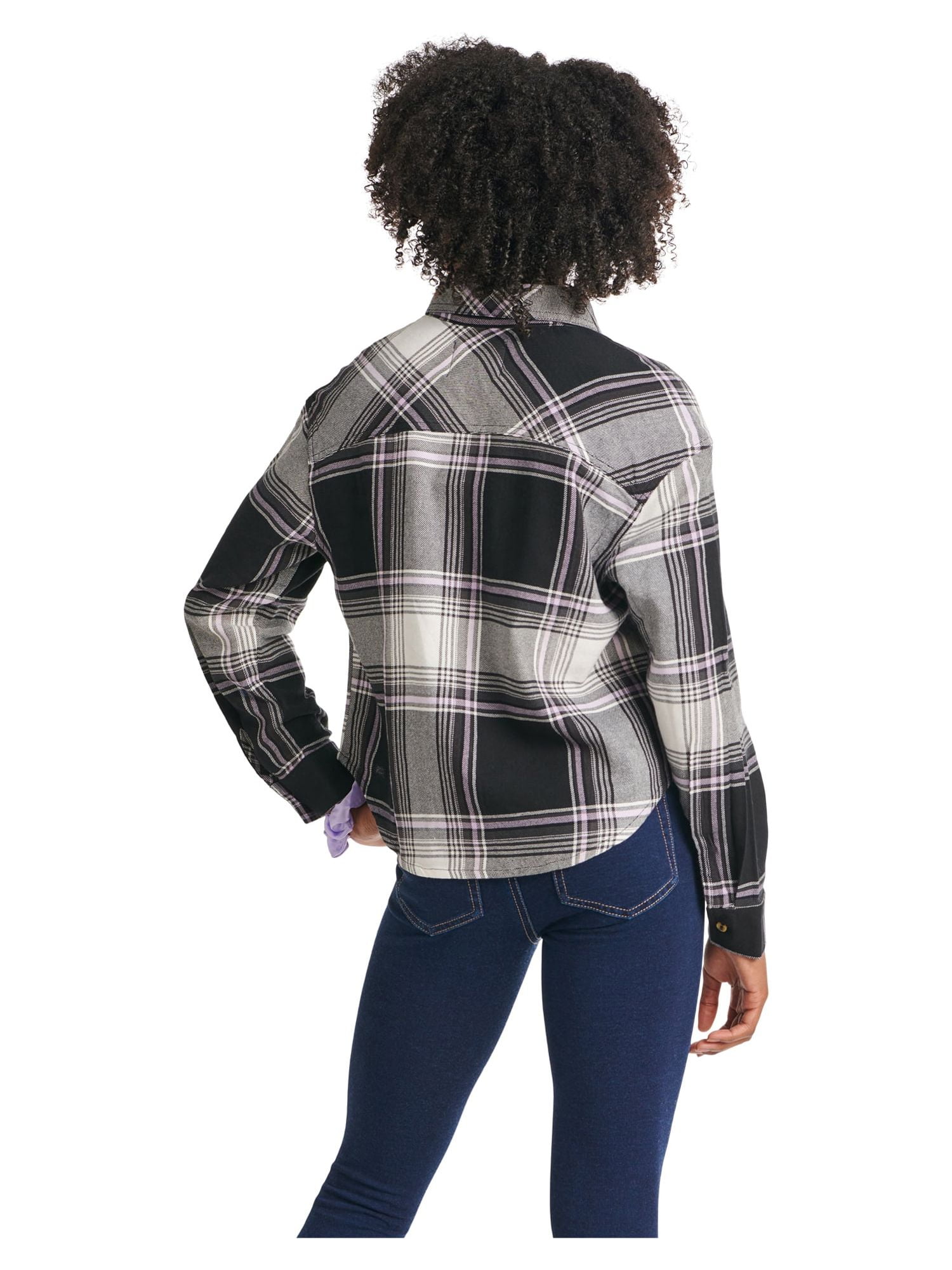 Justice Girls Plaid Top, Sizes XS- XLP