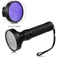 thumbnail image 2 of UV Flashlight Torch Light 100 Ultra Violet LEDs Pet Urine Spot Detector-Black-, 2 of 5