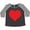 Smoke and Heather, variant on Inktastic Red Heart Women's Plus Size T-Shirt