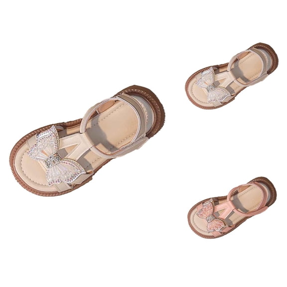 Girls Sandals and Shoes for Toddlers & Kids, Breathable Lightweight Comfortable Everyday Casual Outdoor School Shoes for Spring Summer 2-12Y