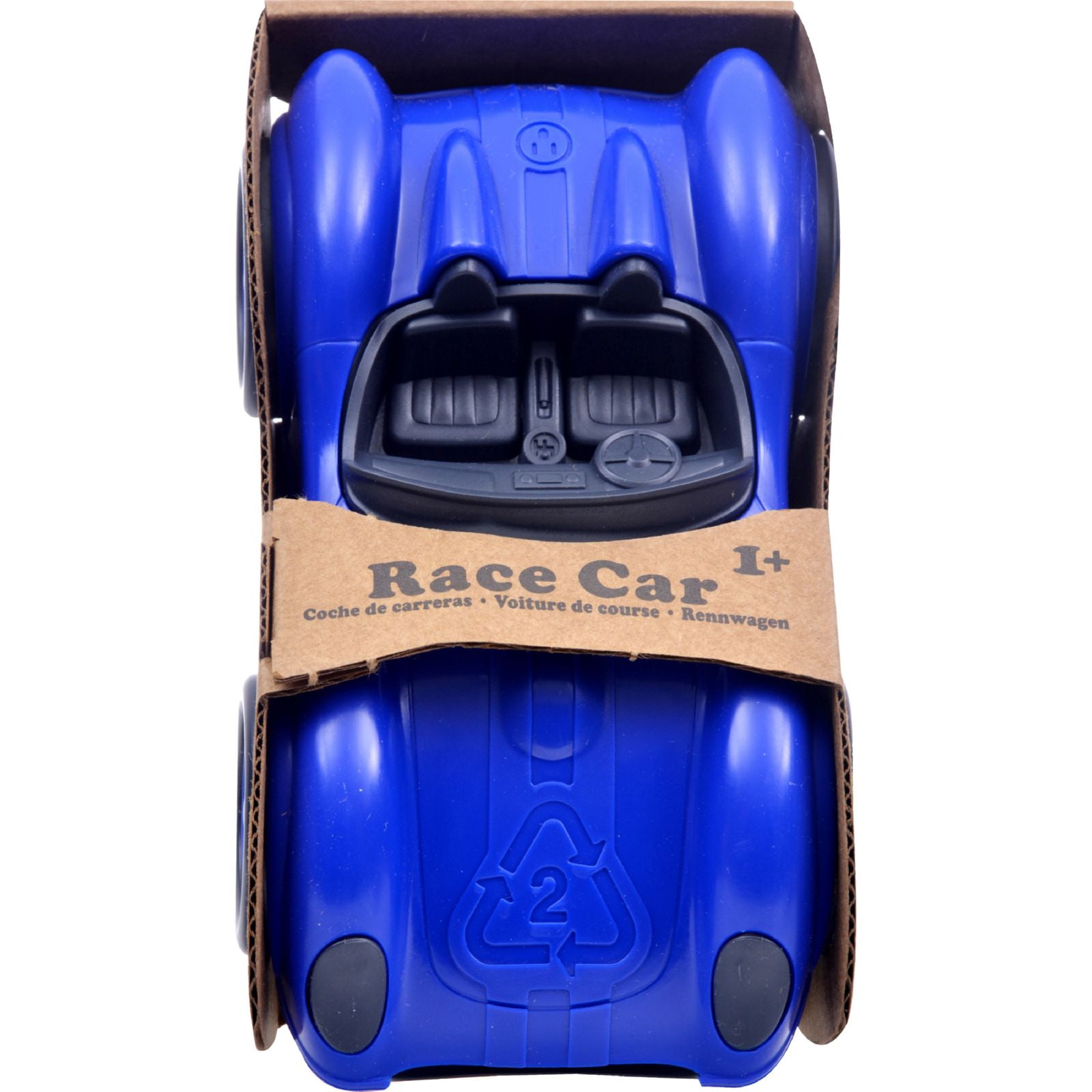 Green toys race car blue on sale